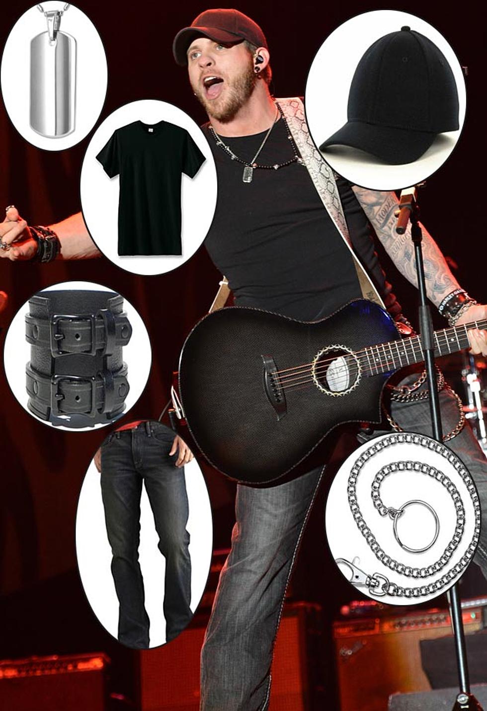 Brantley Gilbert&#8217;s a Bad Boy in Dark-Rinse Jeans, a Leather Cuff + More &#8211; Get the Look