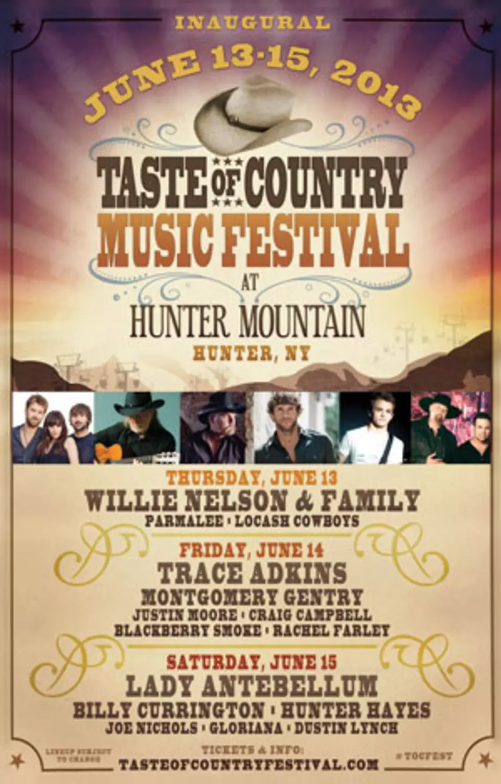 Taste of Country Music Festival Schedule and Single-Day Tickets Released