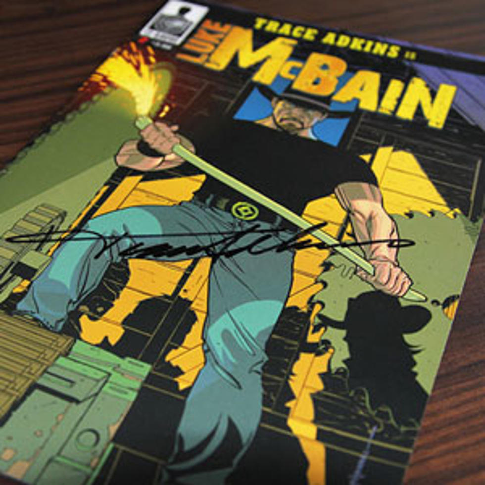 Win an Autographed Copy of Trace Adkins&#8217; &#8216;Luke McBain&#8217; Vol. 1 &#038; 2 Comic Book