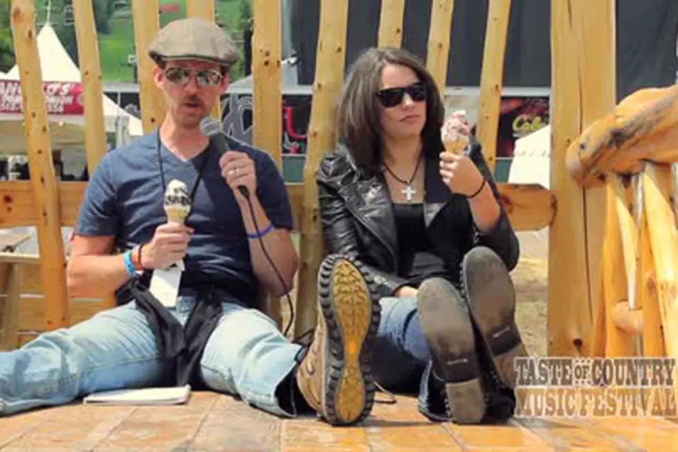 Watch: Rachel Farley Talks School, Boys and Music During Messy Interview at 2013 Taste of Country Music Festival