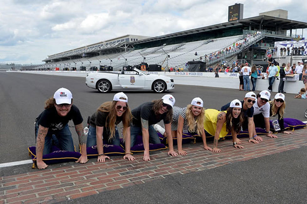 Justin Moore, Cassadee Pope and Other Artists Take Part in Brickyard 400 Festivities