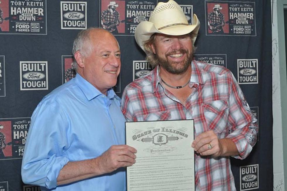 Toby Keith Gets His Own Street and Day in Illinois