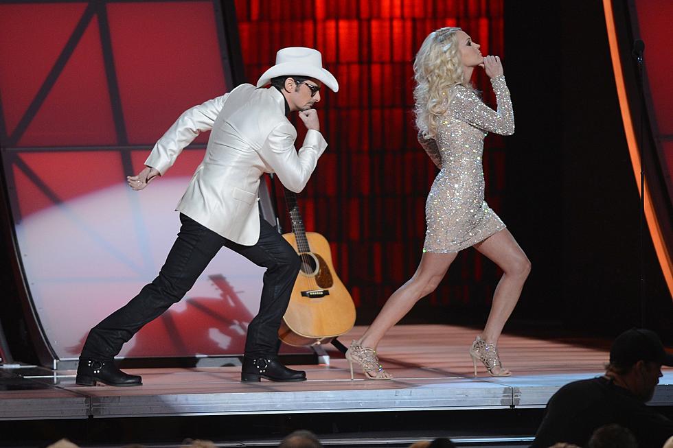 Brad Paisley and Carrie Underwood Sometimes Wing CMAs Monologue, Hope Not to Offend