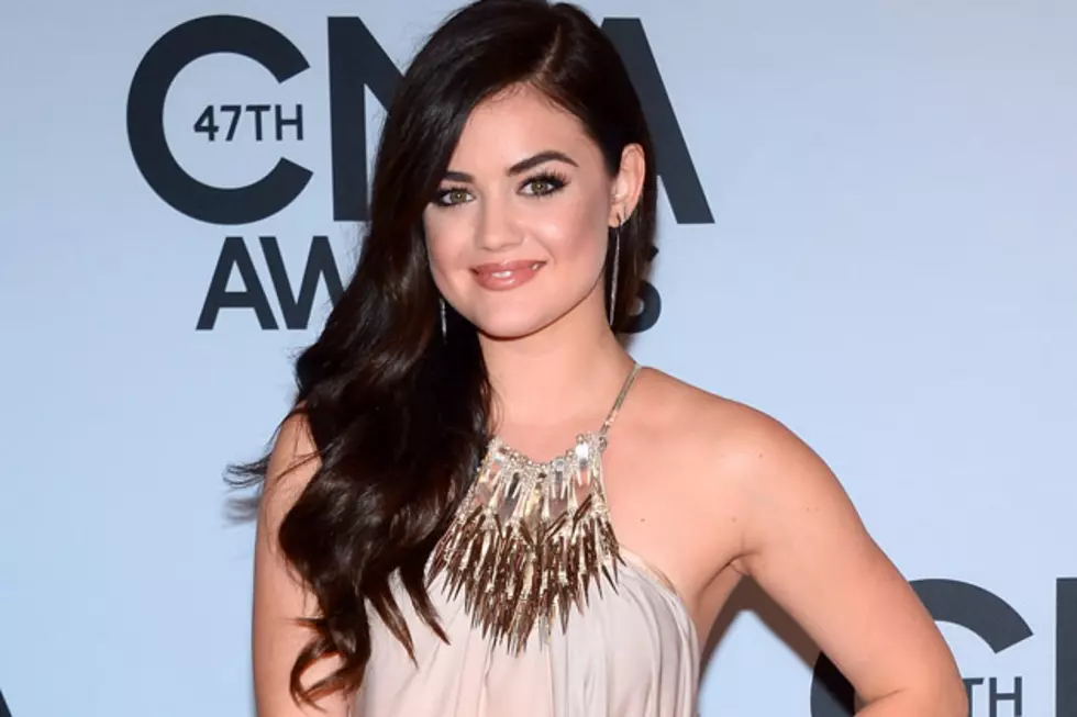 Lucy Hale Interview: Newcomer Admits to Being Starstruck at CMAs, Stealing Billy Gilman’s Snapple Bottle