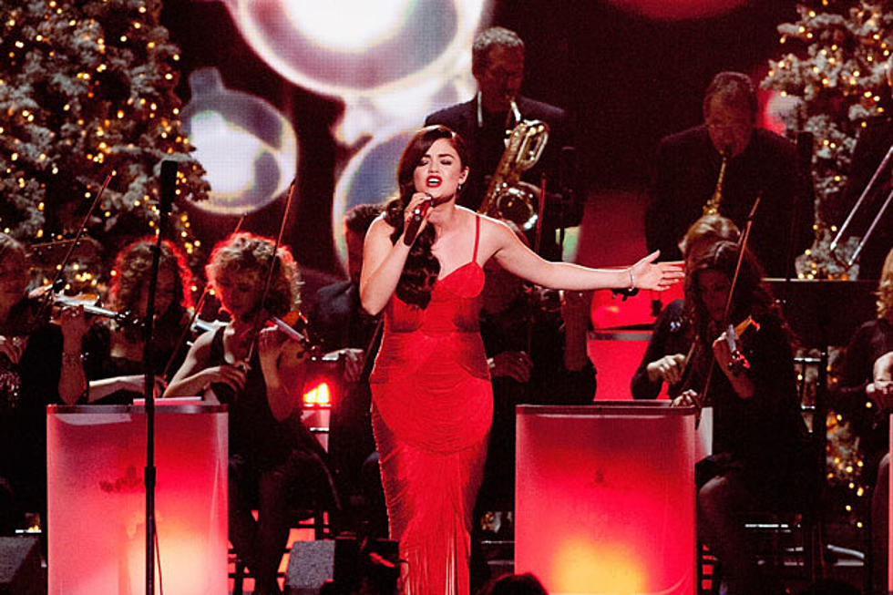 Lucy Hale Comes ‘Home’ for Christmas During ‘CMA Country Christmas’ Special