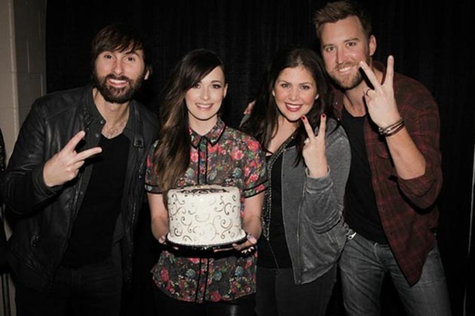 Kacey Musgraves Gets a Sweet Surprise From Lady Antebellum on Tour