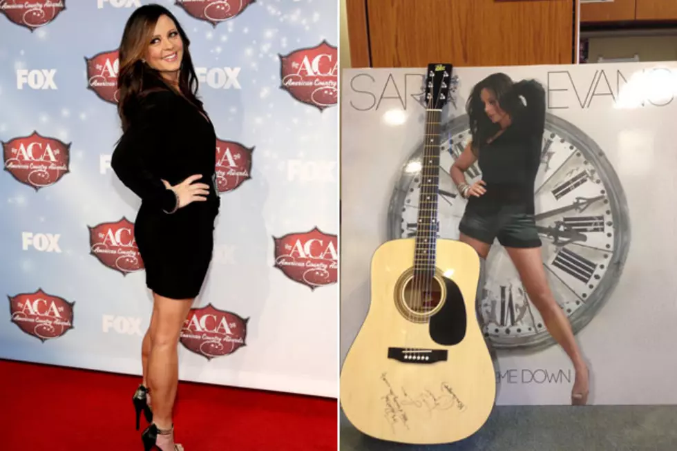 Win a Guitar Signed by Sara Evans