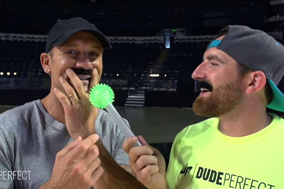 Tim McGraw Does ‘Trick Shots’ with Dude Perfect [Watch]