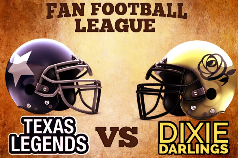 George Strait’s Texas Legends vs. Danielle Bradbery’s Dixie Darlings – ToC Fan Football League, Round 1