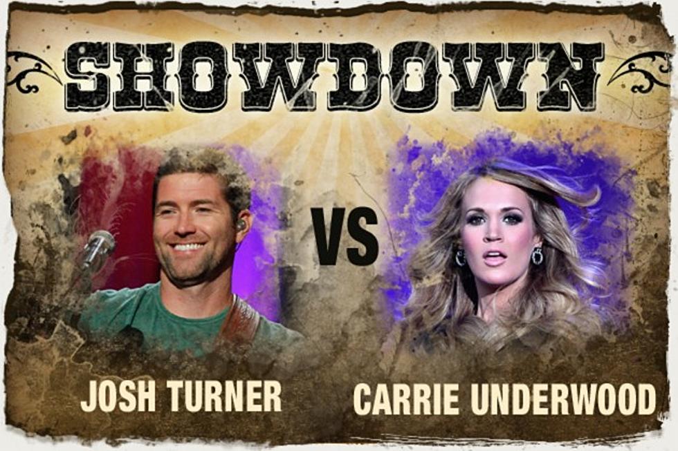 Josh Turner vs. Carrie Underwood &#8211; The Showdown