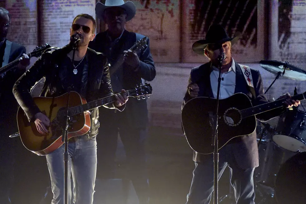 George Strait and Eric Church Perform Duet at 2014 CMA Awards