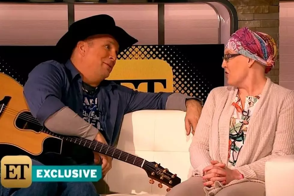 Garth Brooks Gets Unexpected Visit From Cancer Patient on ‘Entertainment Tonight’ [Watch]