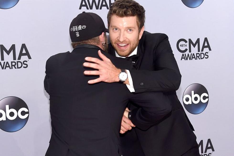 Brett Eldredge Wins New Artist of the Year Award at 2014 CMA Awards