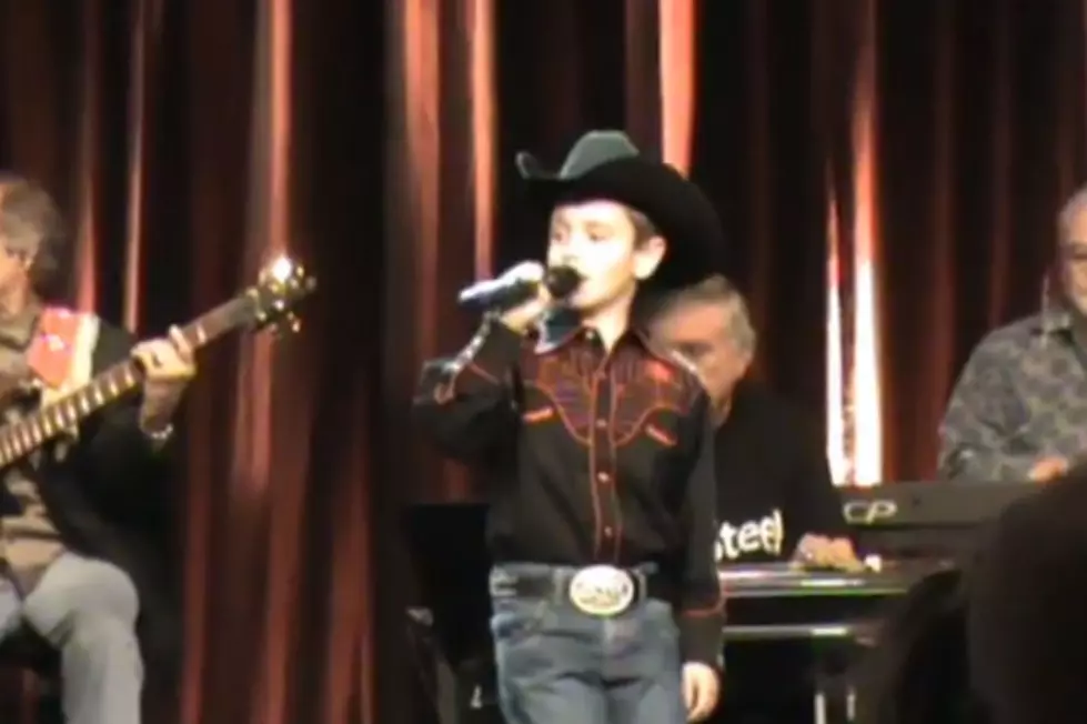 Kid Sings Brooks and Dunn, 'Boot Scootin' Boogie' 