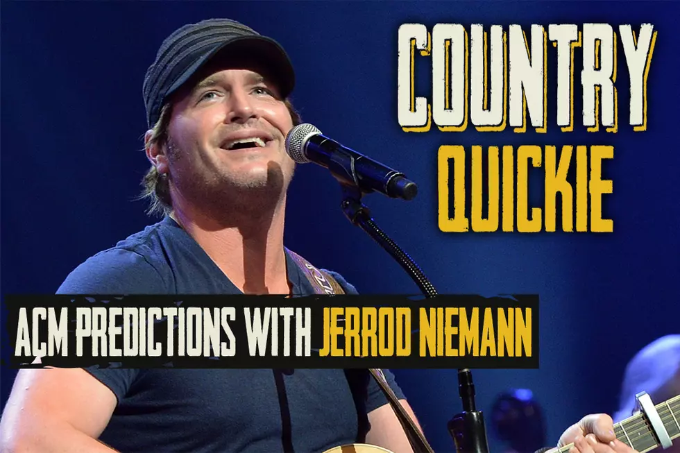 Country Quickie: 2015 ACM Predictions With Jerrod Niemann