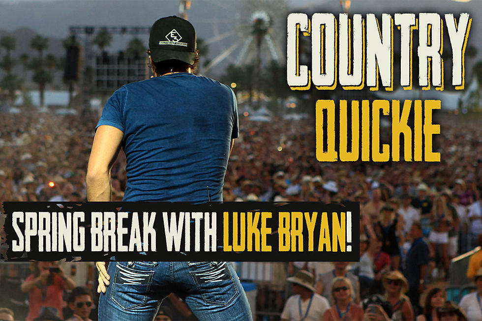 Country Quickie: It’s Luke Bryan’s Spring Break Party!