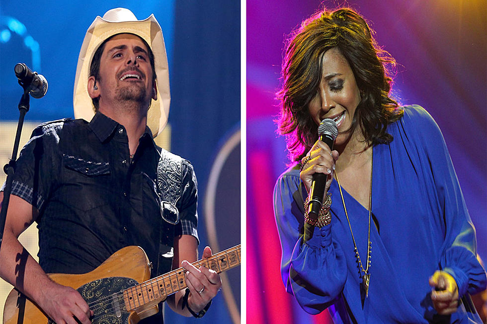 Brad Paisley and Mickey Guyton Team Up for ‘Whiskey Lullaby’ [Watch]