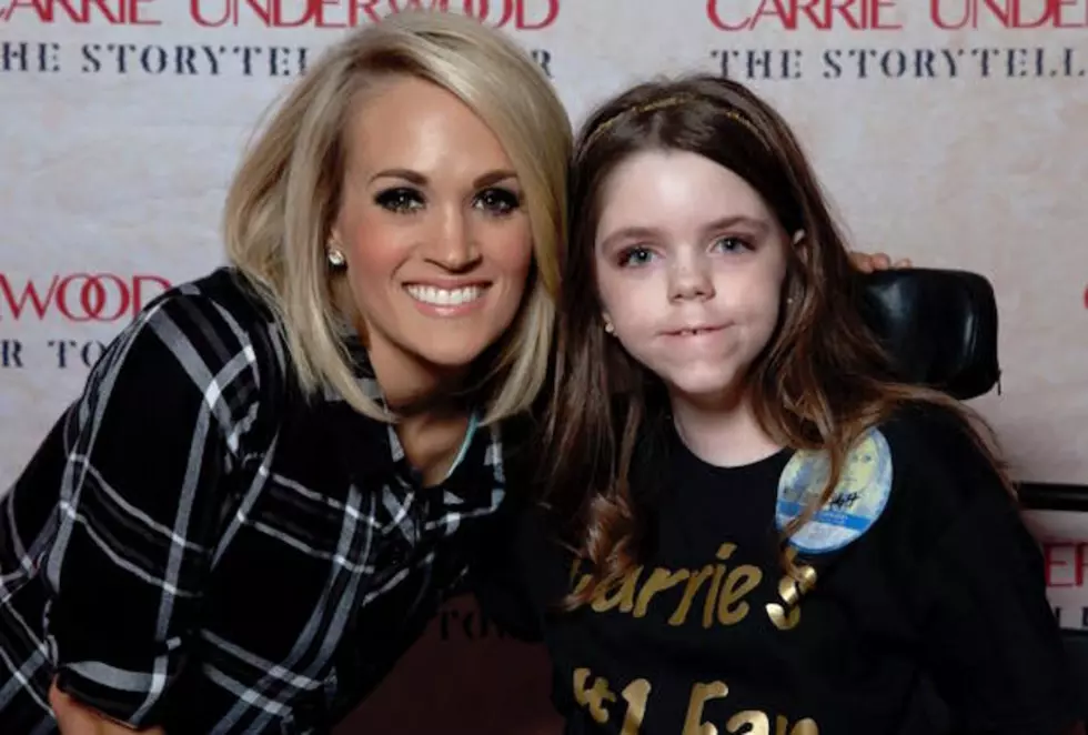 Carrie Underwood Makes Dream Come True for Little Girl With Rare Disorder