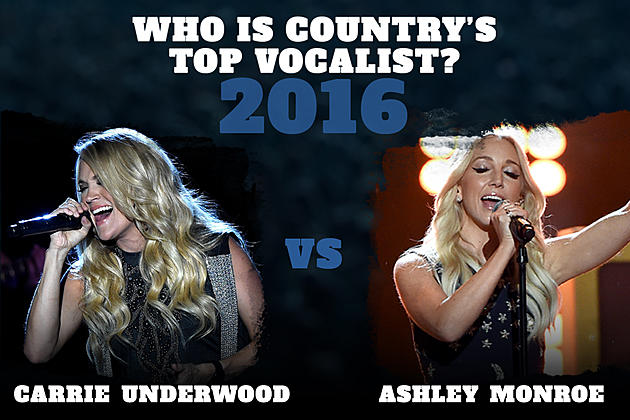 Carrie Underwood vs. Ashley Monroe: Country’s Top Vocalist of 2016?
