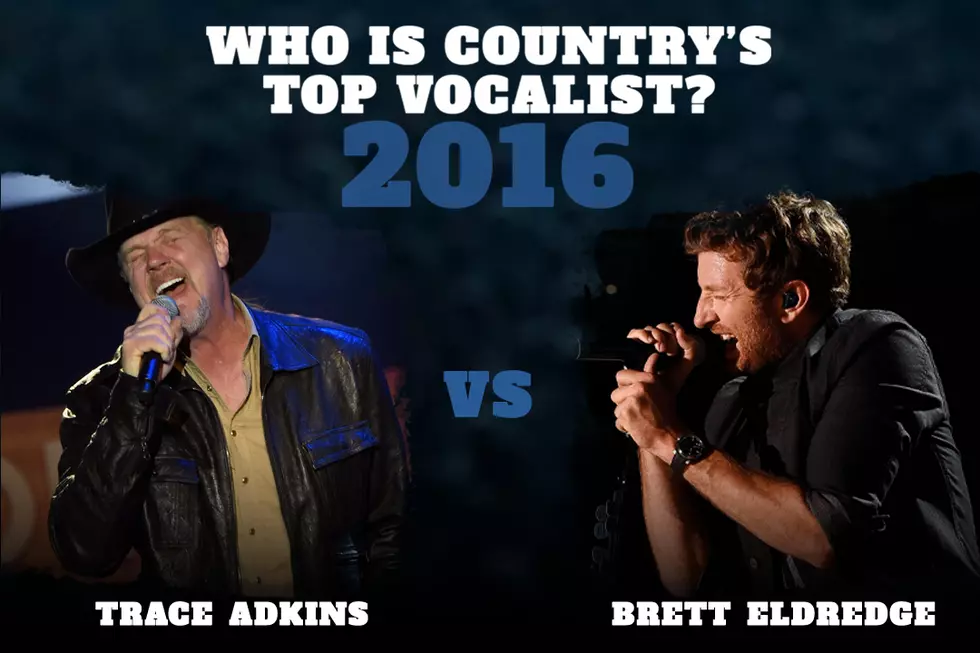 Trace Adkins vs. Brett Eldredge: Country’s Top Vocalist of 2016?