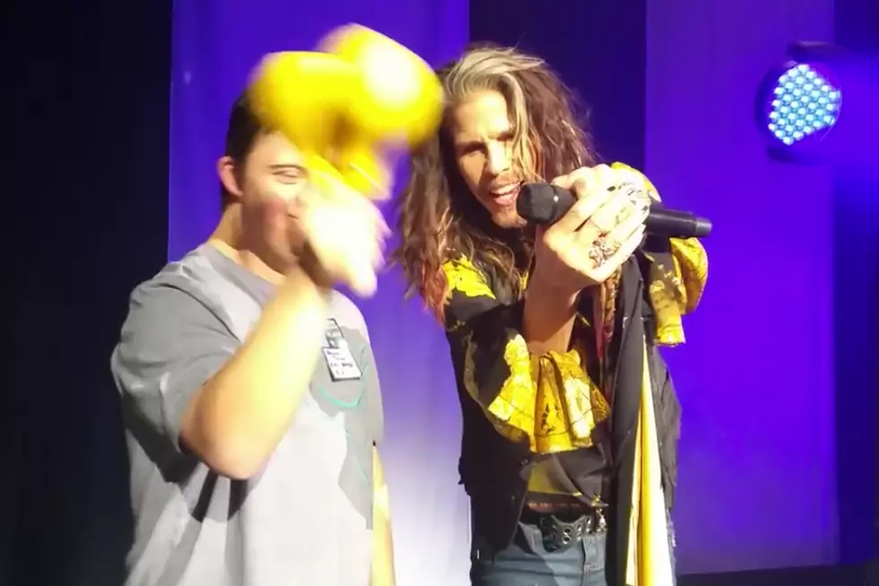 Steven Tyler Gives Young Man With Down Syndrome Night of His Life [Watch]