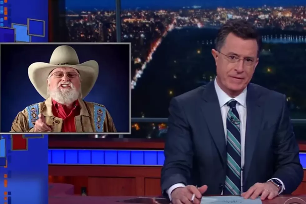 Stephen Colbert Shares Spoof of Next Charlie Daniels NRA Commercial [Watch]
