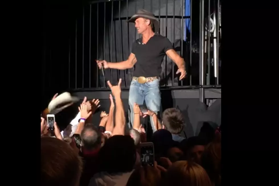 Tim McGraw Takes a Tumble Onstage in Lake Tahoe [Watch]