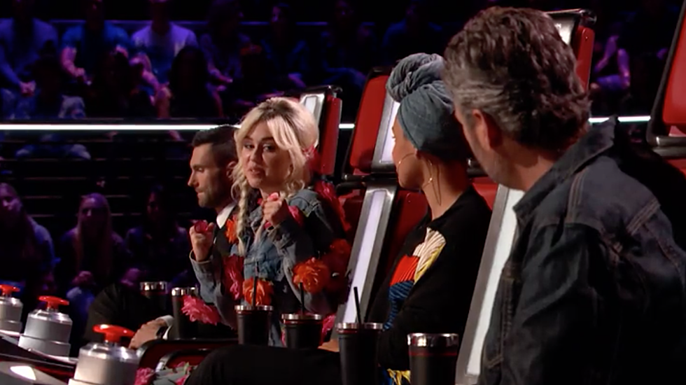 Blake Shelton Meets His Country Match With Miley Cyrus on ‘The Voice’