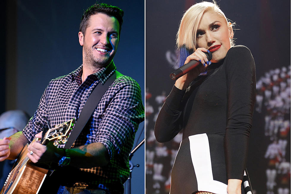 Luke Bryan Says Gwen Stefani ‘Totally Fits In’ With Blake Shelton’s Country Crowd