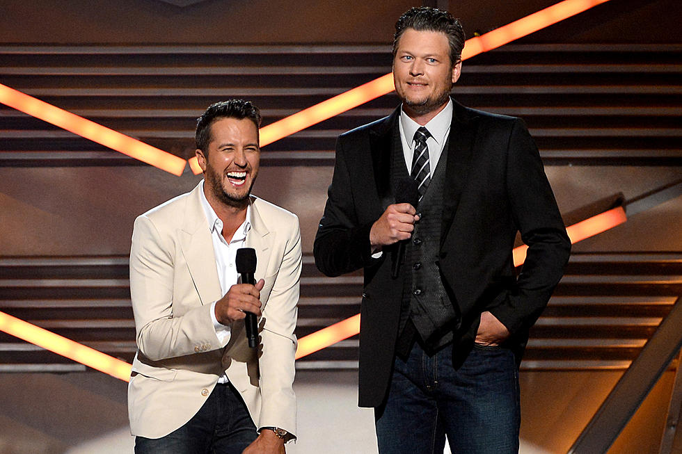 Luke Bryan on the Key to Blake Shelton and Gwen Stefani’s Relationship: ‘She Can’t See!’