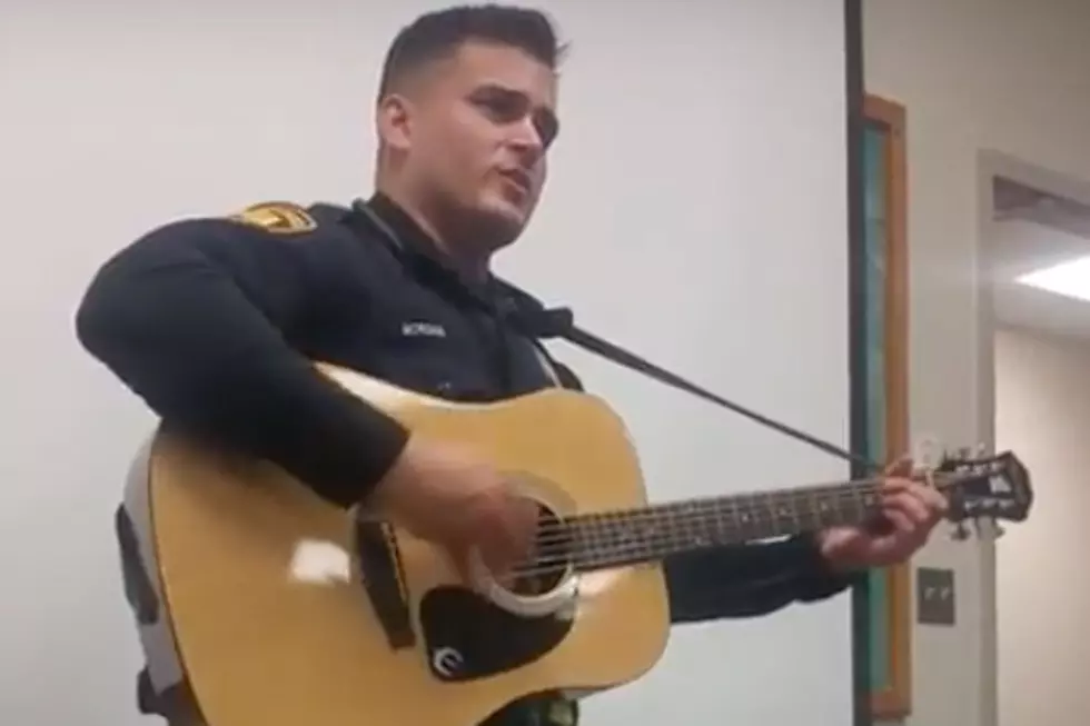 This Police Officer’s Amazing Johnny Cash Cover Is a Viral Smash