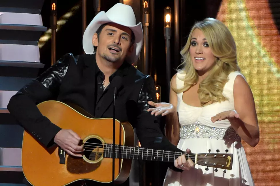 Brad Paisley Teases Carrie Underwood in 2017 CMA Promo Clip