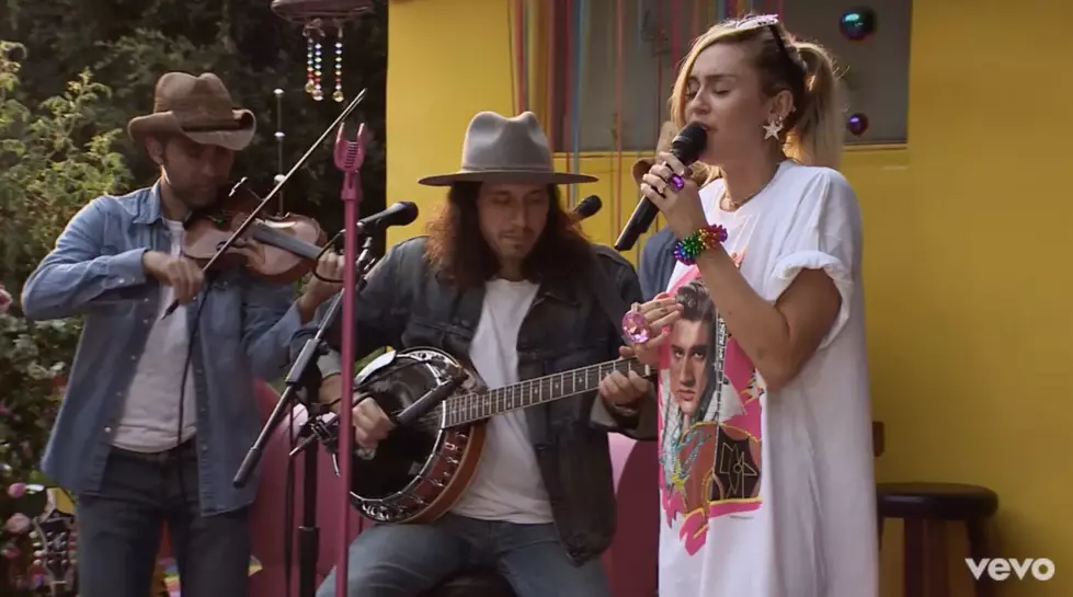 Miley Cyrus Gives ‘Party in the U.S.A.’ a Twangy Reboot