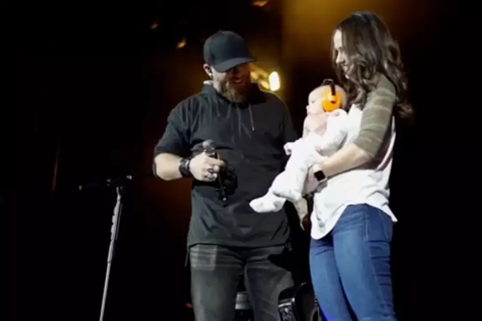 Brantley Gilbert’s Baby Boy Makes His Stage Debut