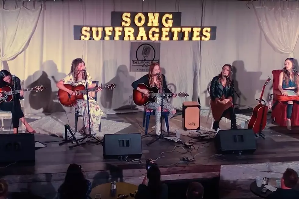 Watch the Song Suffragettes Cover Randy Travis While He’s Watching