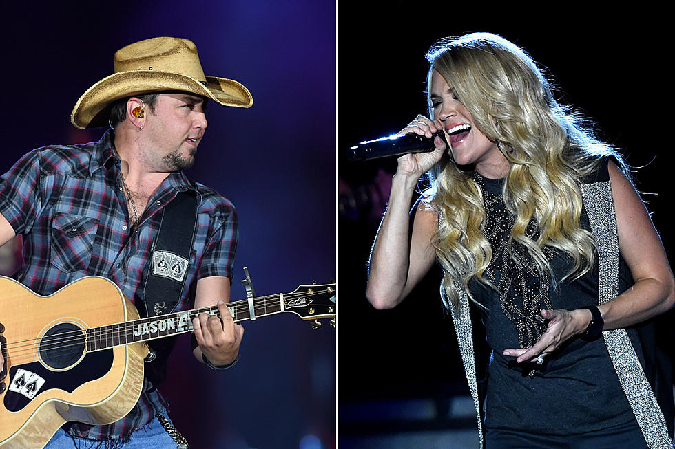 Carrie Underwood Confirms Jason Aldean Collaboration With a Single Emoji