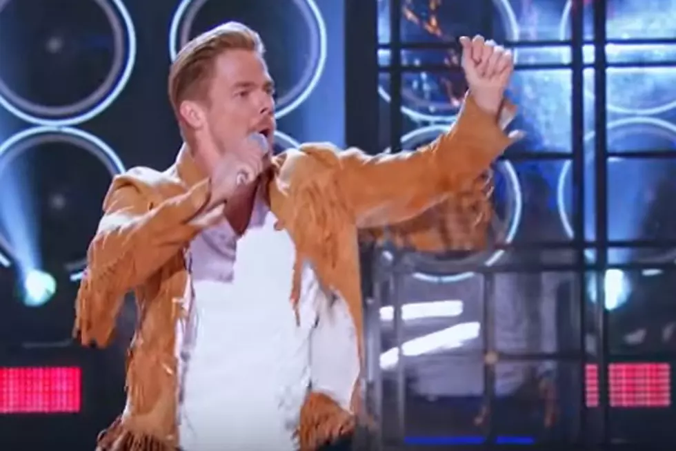 See Derek Hough Lip Sync 'Any Man of Mine' While Shania Watches
