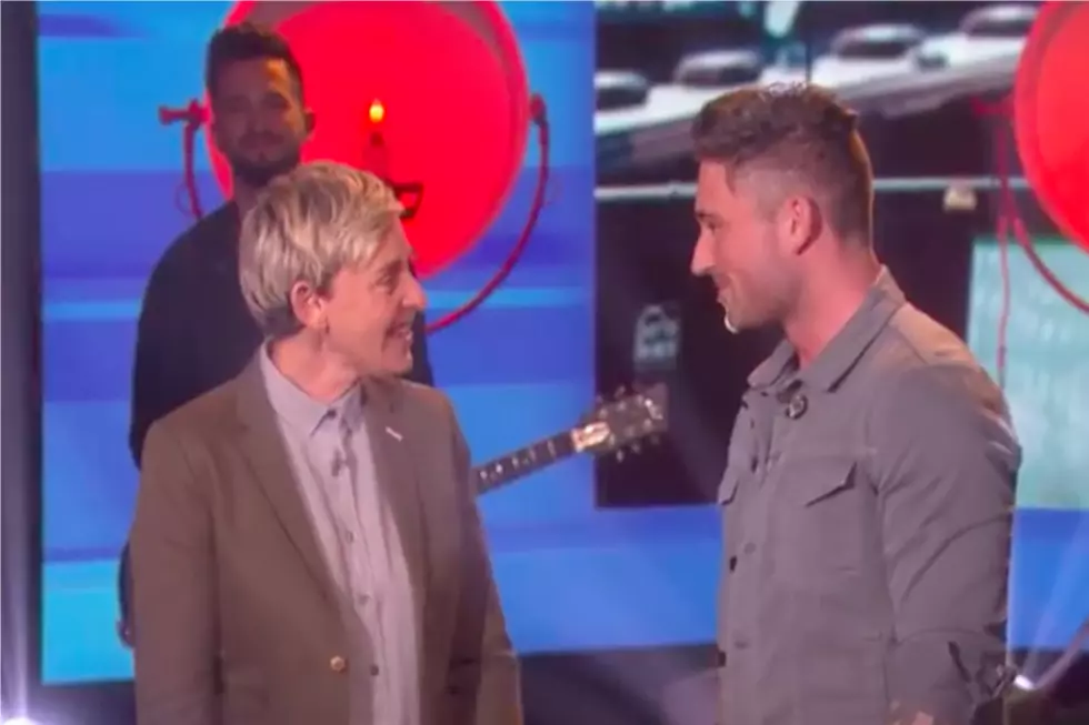 Watch as Ellen DeGeneres Gets Downright Giddy Over Michael Ray