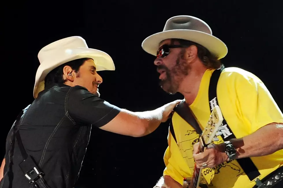 Watch Brad Paisley Join Hank Williams, Jr. Onstage for Surprise Performance