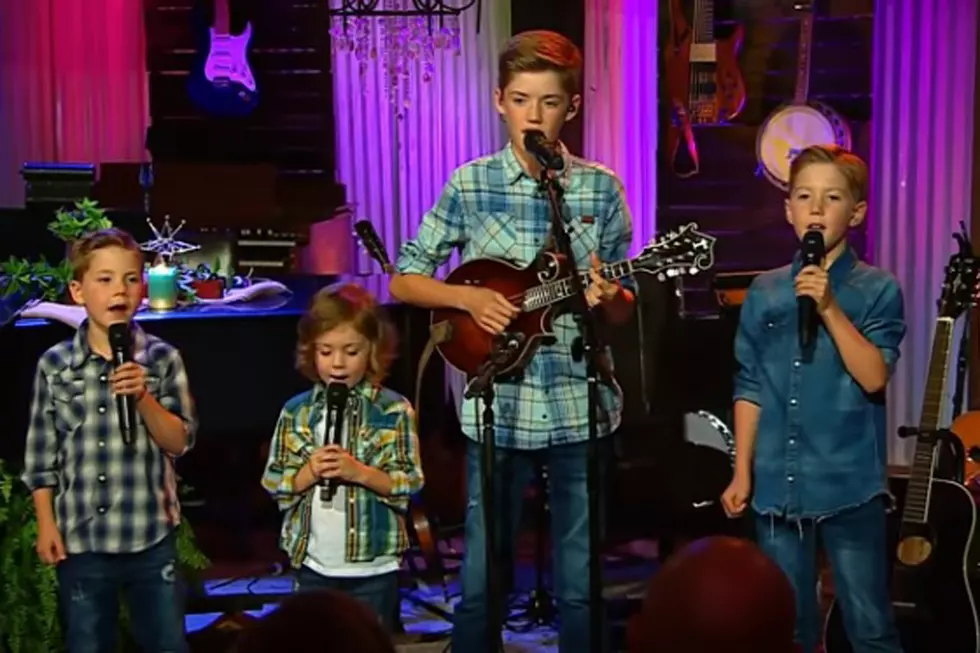 Josh Turner’s Four Sons Sing ‘The River (Of Happiness)’ Live [Watch]