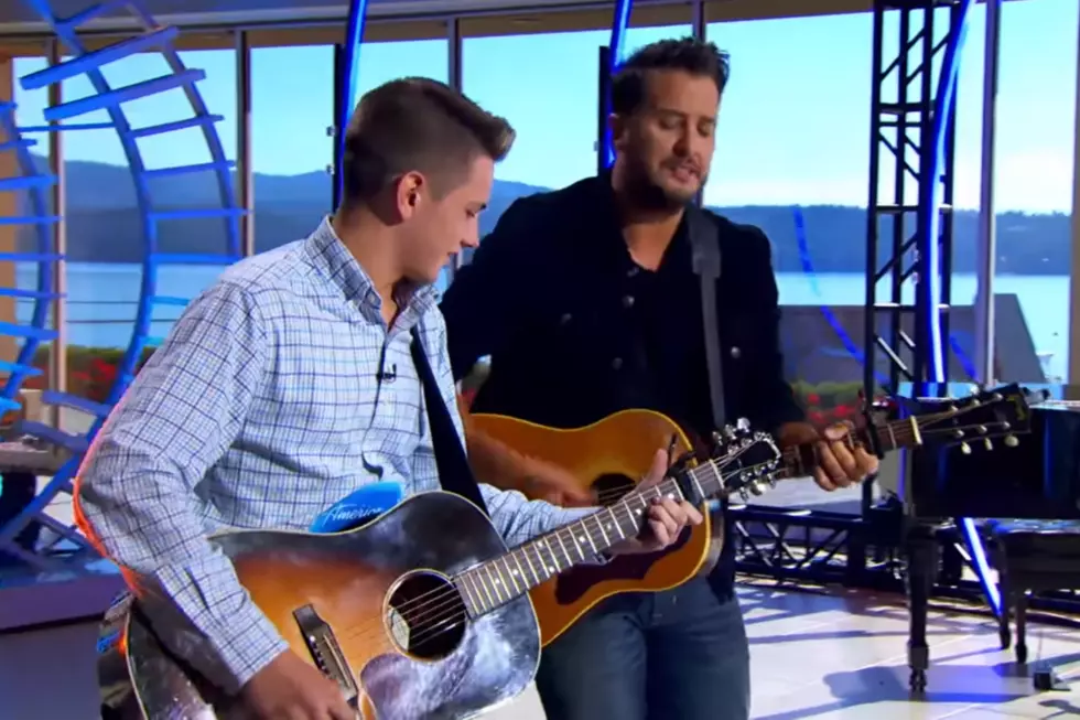 Luke Bryan Performing With  Make-a-Wish Child Is Tear-Jerker