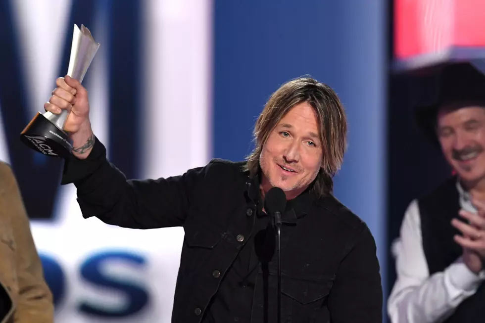 You Need to See Keith Urban’s Adorable, Genuine Reaction to His ACM Entertainer of the Year Win