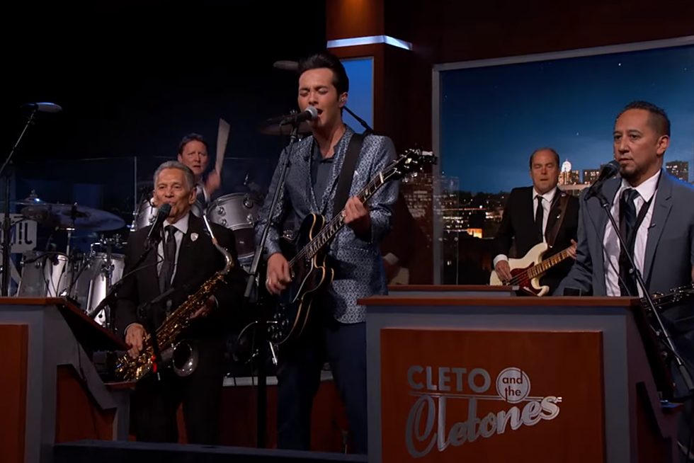 Laine Hardy Performs &#8216;Flame&#8217; on Jimmy Kimmel [Watch]