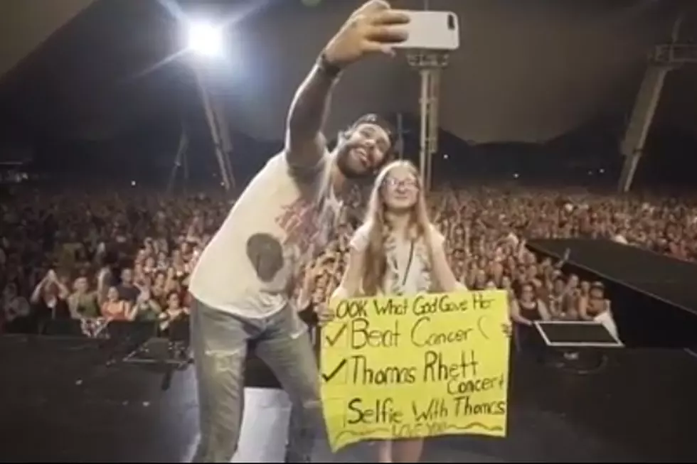 Thomas Rhett Helps Young Fan Who Beat Cancer Check Off Her Entire Wish List [Watch]