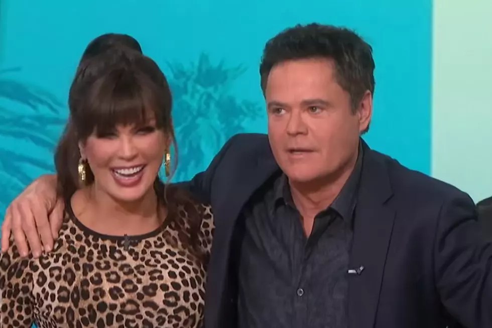Watch Donny Osmond’s Birthday Surprise for Marie Osmond on ‘The Talk’