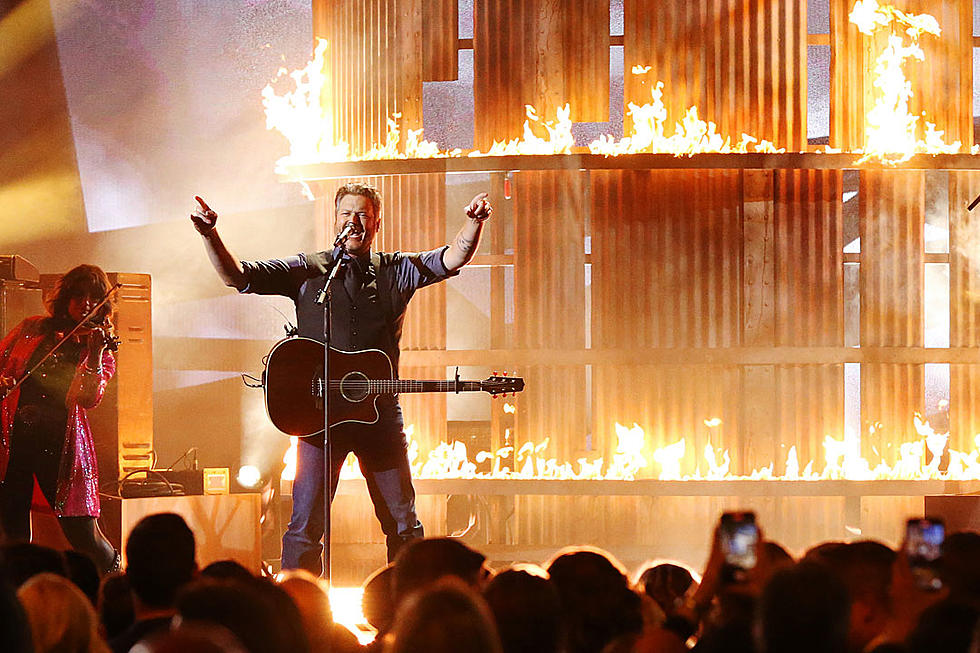 Blake Shelton’s ‘God’s Country’ Sets Fire to 2019 CMA Awards — Literally