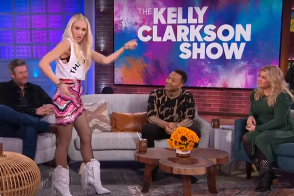 Gwen Stefani Shares the Manly Way Blake Shelton Won Over Her Family [Watch]