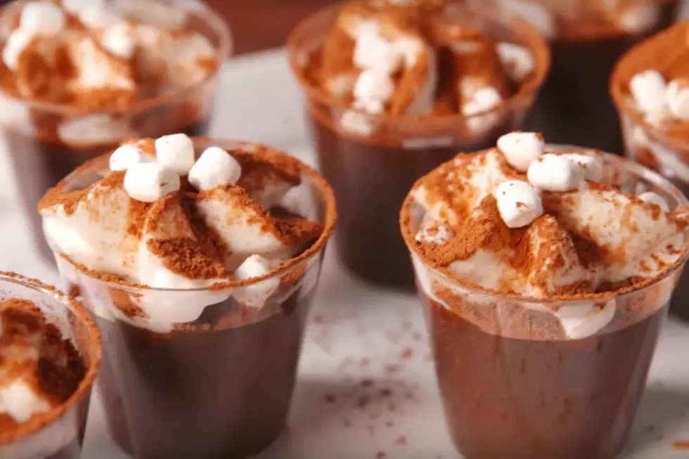 These Hot Cocoa Pudding Shots Will Warm You Up All Season Long