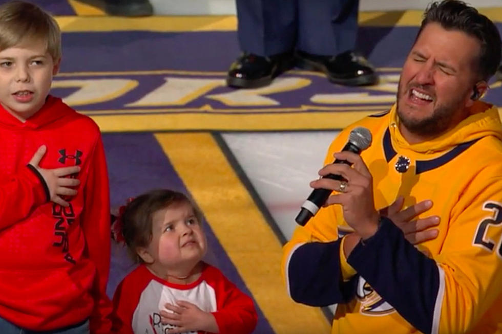 Luke Bryan Sings National Anthem in Honor of His Late Niece [Watch]