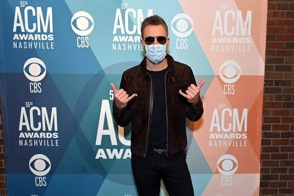 LOOK: Eric Church's ACMs 'Red Carpet' Mask Is Extremely 2020 